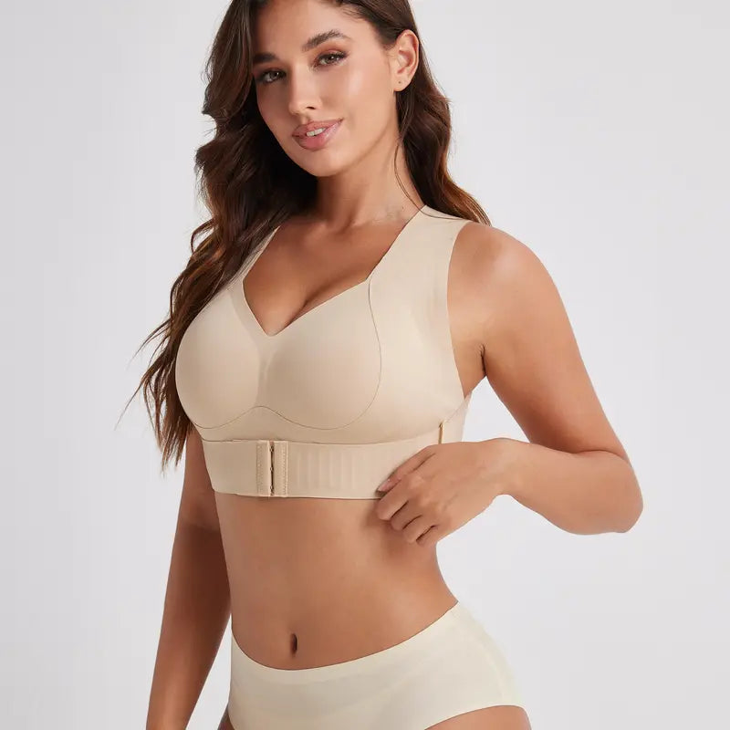 Viral Posture Bra in Black