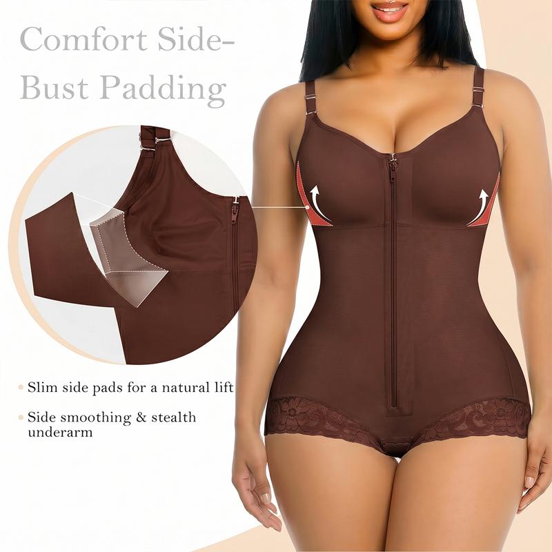 Sculpt & Lift Full Body Shaper in nude, front view